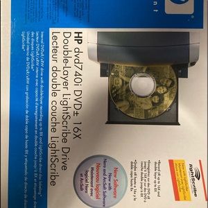Hp lector DVD 16x double lightsscribe drive